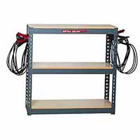 Associated  Model 6086 Battery Charging Rack Features Stores Up To 15 Batteries On Convenient Three Shelfs