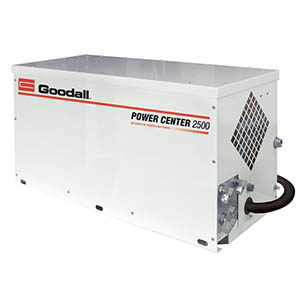 Goodall 02-500 GPC 2500 Hydraulic Powered Welder, 250 amp; Generator 5,000 watt; Air Compressor 24 cfm