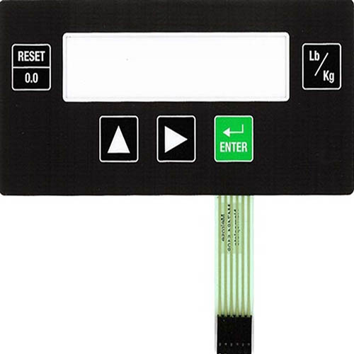 024 80059 00 RTI Keypad Membrane (RHS780-RHS2780)