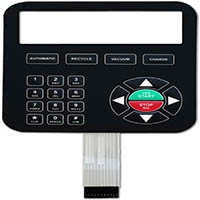 024 80126 00 Keypad Membrane (RHS980)