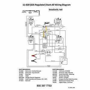 Model 11-620 w/Regulator Click here for A Parts List, Wiring Diagram, and Troubleshooting Guide