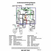 Model 11-621 Click Here for a Parts List, Wiring Diagram, and Troubleshooting Guide