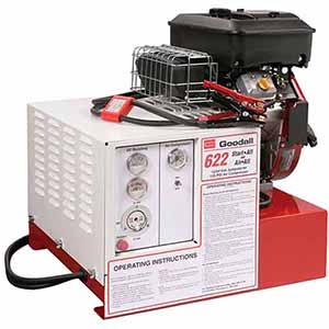 Goodall 11-622 Start-All, 700 amp, 12/24 volt, w/ 13 cfm Air Compressor