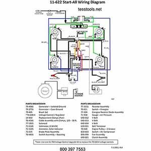 Model 11-622 Click Here for a Parts List, Wiring Diagram, and Troubleshooting Guide