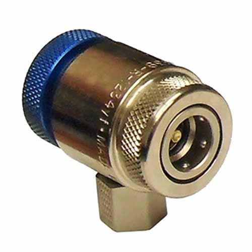 18122 Robinair Blue Low Side Service Coupler 1234YF