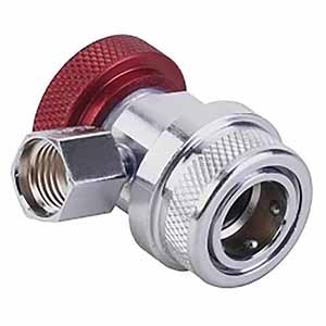ROBINAIR 18191A R-134A HIGH SIDE FIELD SERVICE COUPLER, COMPACT DESIGN, RED ACTUATOR