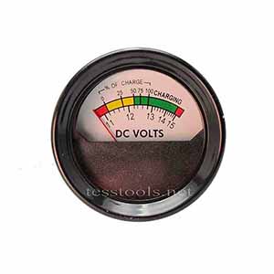 Clore 247-095-666 Voltmeter Kit 0-16V Ring Connection