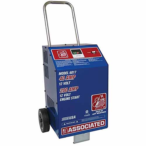 Associated  6017 Charger, 12V 40A, 200 Amp Cranking Assist