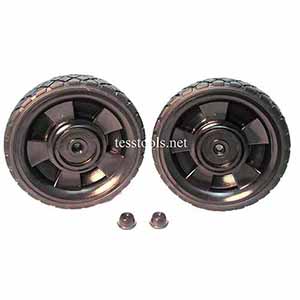Associated 611157 Rubber Wheel Kit 6 Inch