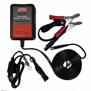 Model 9003 Atec Portable Automatic 6/12 Volt 0.3 Amp Battery Charger