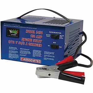 Associated Model 9430  30/2/150 Amp 6/12 Volt Battery Charger With Start