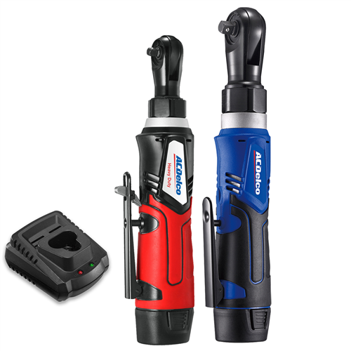 ARW1209-K92 Acdelco Acdelco G12 Series 12V Li-Ion Cordless 1/4" & 3/8"? Ratchet Wrench Combo Tool Kit With 2 Batteries