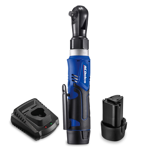 ARW1209-P2 Acdelco Acdelco Arw1209-P2 G12 Series 12V Li-Ion Cordless 3/8"? 45 Ft-Lbs. Ratchet Wrench Tool Kit With 2 Batteries