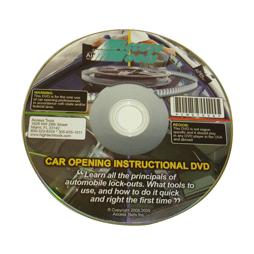 INSTDVD Access Tools Auto Opening Training Dvd