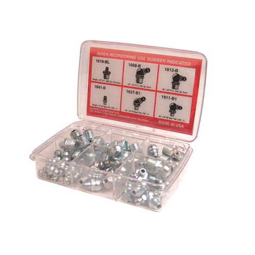 2365-1 Alemite 48 Piece Pocket Pack Fitting Assortment