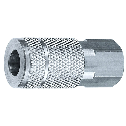 AMFLC10 Amflo 1/2" Coupler With 1/2" Female Thread I/M Industrial & Automotive T Style- Pack Of 10