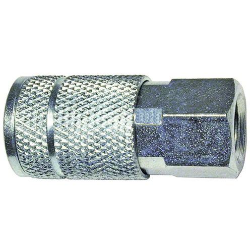 AMFLC223 Amflo 1/4" Coupler With 3/8" Female Threads Automotive T Style- Pack Of 10