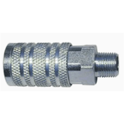 AMFLC9 Amflo 1/2 " Coupler Male I/M Industrial & Automotive T Style- Pack Of 10