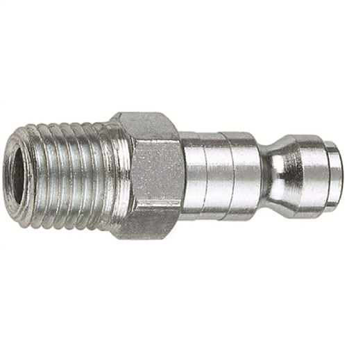 AMFLCP1 Amflo 1/4" Coupler Plug With 1/4" Male Thread Automotive T Style- Pack Of 10