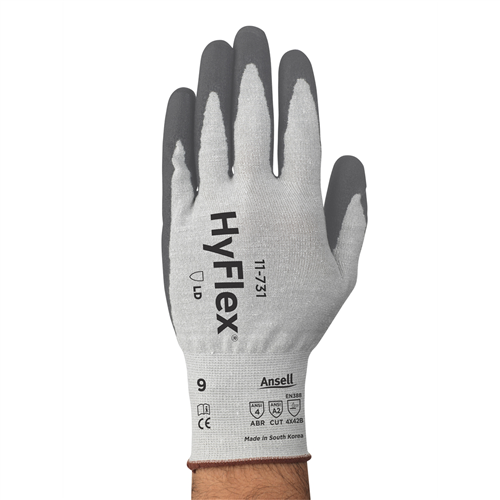 11731090 Ansell Glove Hyflex 11-731 Cut Resist Sz 9 12Pk