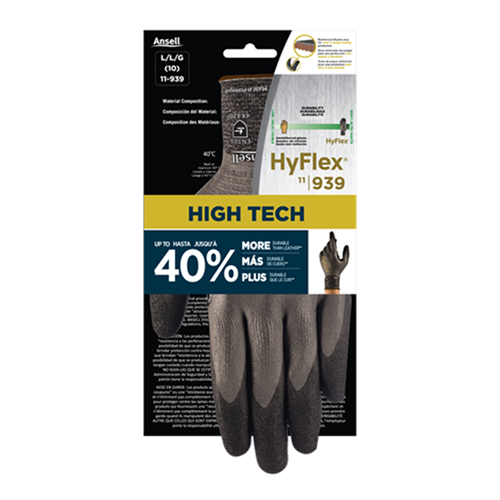 11939R0XL Ansell Hyflex 11-939R Gloves Extra Large (1 Pair)