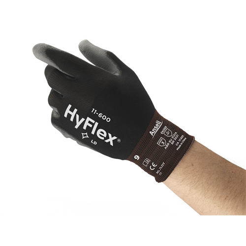 205650 Ansell Glove Hyflex 11-600 Cut Resist Sz 6 12Pk