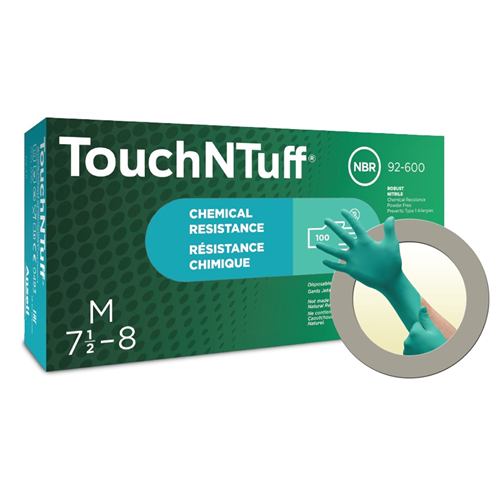 585836 Ansell Glove Touchntuff 92-600 Nitrile Sz L 100Pk