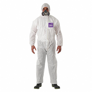 ALPHATEC 681500 SERGED HOODED COVERALL SIZE 2XL