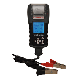 188436 Associated Graphical Hand-Held Battery Tester With Thermal Printer And Usb Port