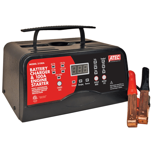 3100A Associated 100 Amp 12V 15/2 Amp Portable Charger