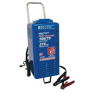 6001A Associated Battery Charger 6-12V 100-70Amp 550Amp Boost