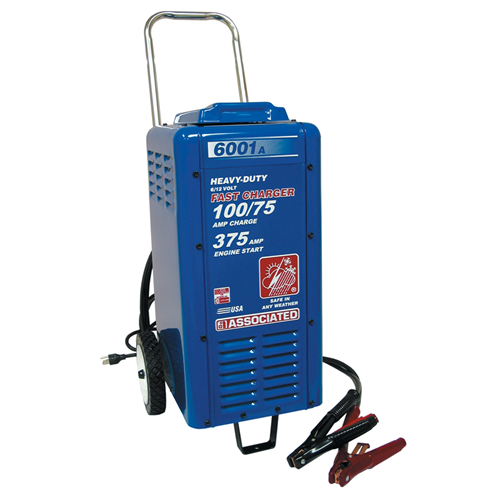 6001A Associated Battery Charger 6-12V 100-70Amp 550Amp Boost