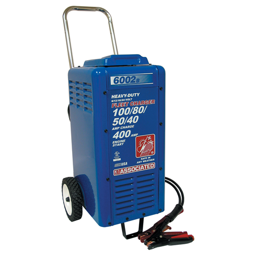 6002B Associated Battery Charger 6/12/18/24V 100/75/50/40Amp 600