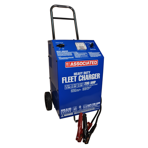 6006AGM Associated 6/12/24 Volt Heavy Duty Fleet Battery Charger