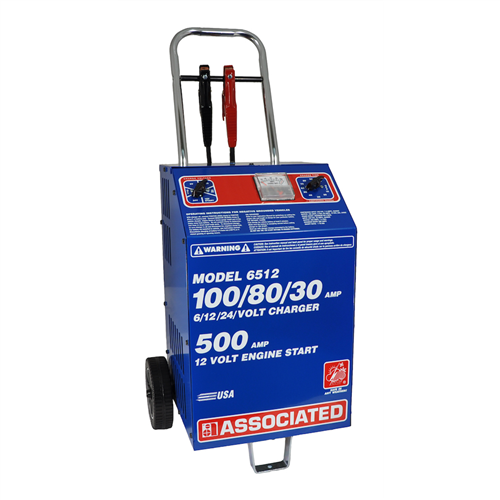 6512G Associated 220V International Fleet & Commercial Fast Battery Charger W/ Uk Plug