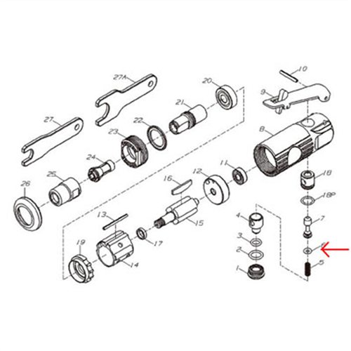 1205-26 Astro Pneumatic End Cap