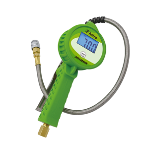 3018GR Astro Pneumatic Digital Tire Inflator W/ Stainless Steel Hose & Push-Lock Coupler Chuck - Green
