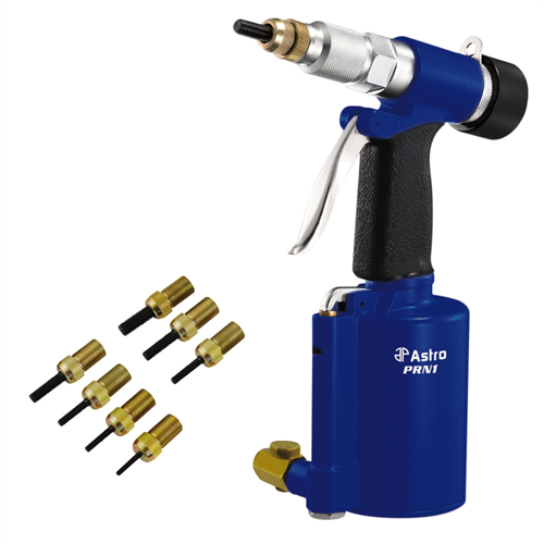 PRN1 Astro Pneumatic 3/8" Air Rivet Nut Setting Kit - Metric And Sae