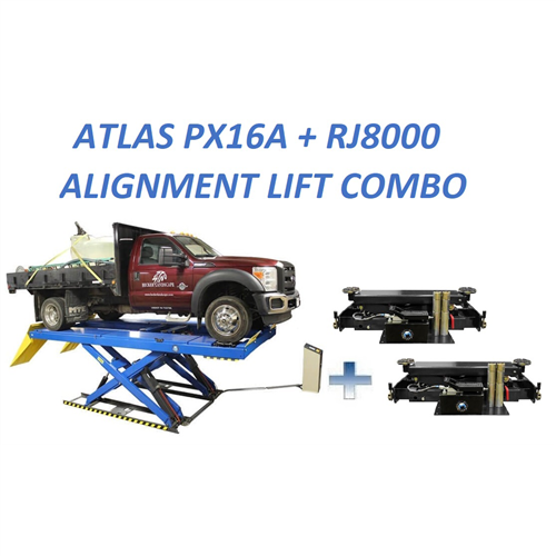 ATPK-PX16ACF-COMBO-FPD Atlas Automotive Equipment Atlas Px16A & Rj8 Alignment Combo