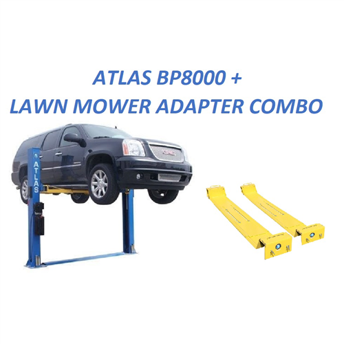 ATLAS BP8 & LAWN MOWER ADAPTER COMBO