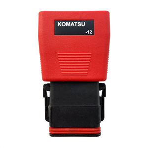 Komatsu 12-pin adapter, compatible with Komatsu engines on off-highway vehicles
