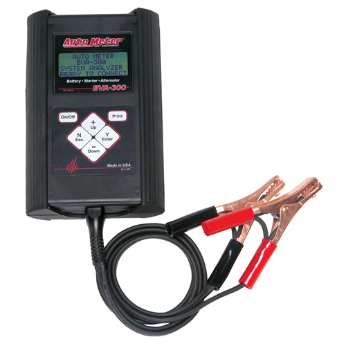 BVA-300 Auto Meter Products Autometer - Handheld Electrical System Analyzer W/ 40 Amp Load