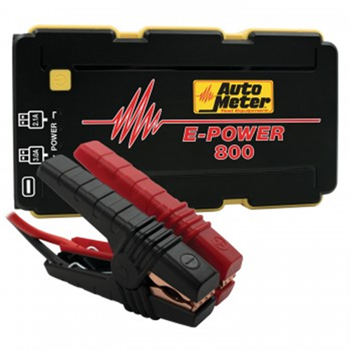 EP-800 Auto Meter Products Autometer - Jump Starter Battery Pack 12V 800A Peak