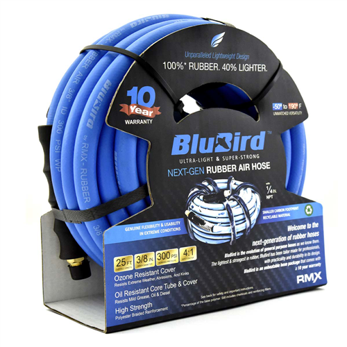 10010361 Blubird Blubird Air Hose 3/8 In. X 25 Ft.