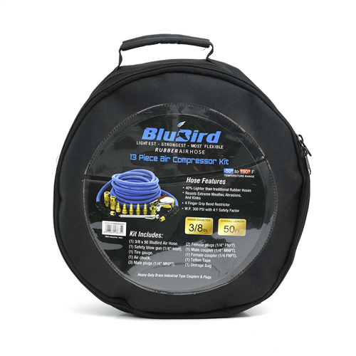 10010385 Blubird Blubird Air Compressor Accessory Kit 3/8" X 50' 13