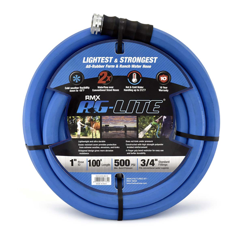10010035 Blubird Blubird Ag-Lite Bsalone100 Rubber Hot & Cold Water