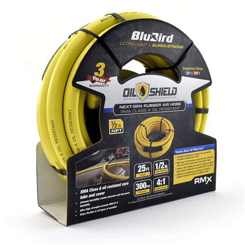 10011063 Blubird Blubird Oil Shield 1/2 In. X 25 Ft. Air Hose