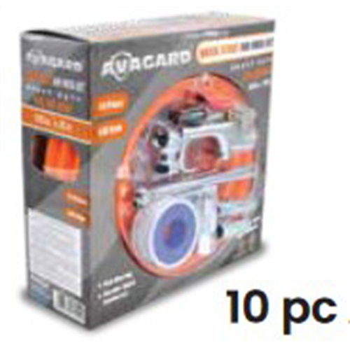 10011268 Blubird 3/8" X 25' Pvc 10Pc Air Hose Kit
