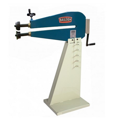 1000935 Baileigh Bead Roller 18 Gauge Maximum Capacity