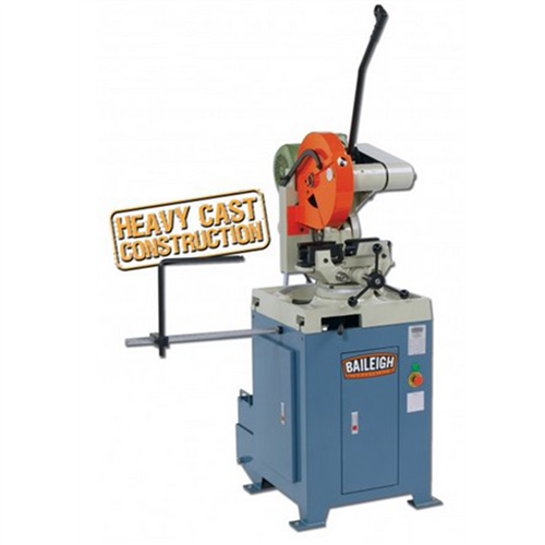 1002589 Baileigh 220V 3Ph Manual Alu. Cutting Coldsaw 14"
